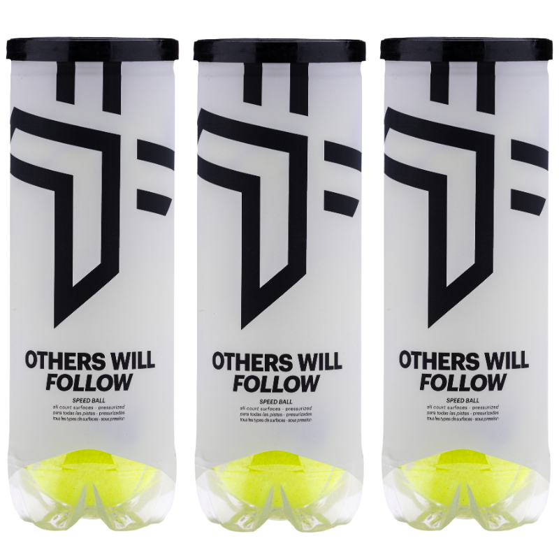 Tripack de 3 balles de padel Oxdog Boost +