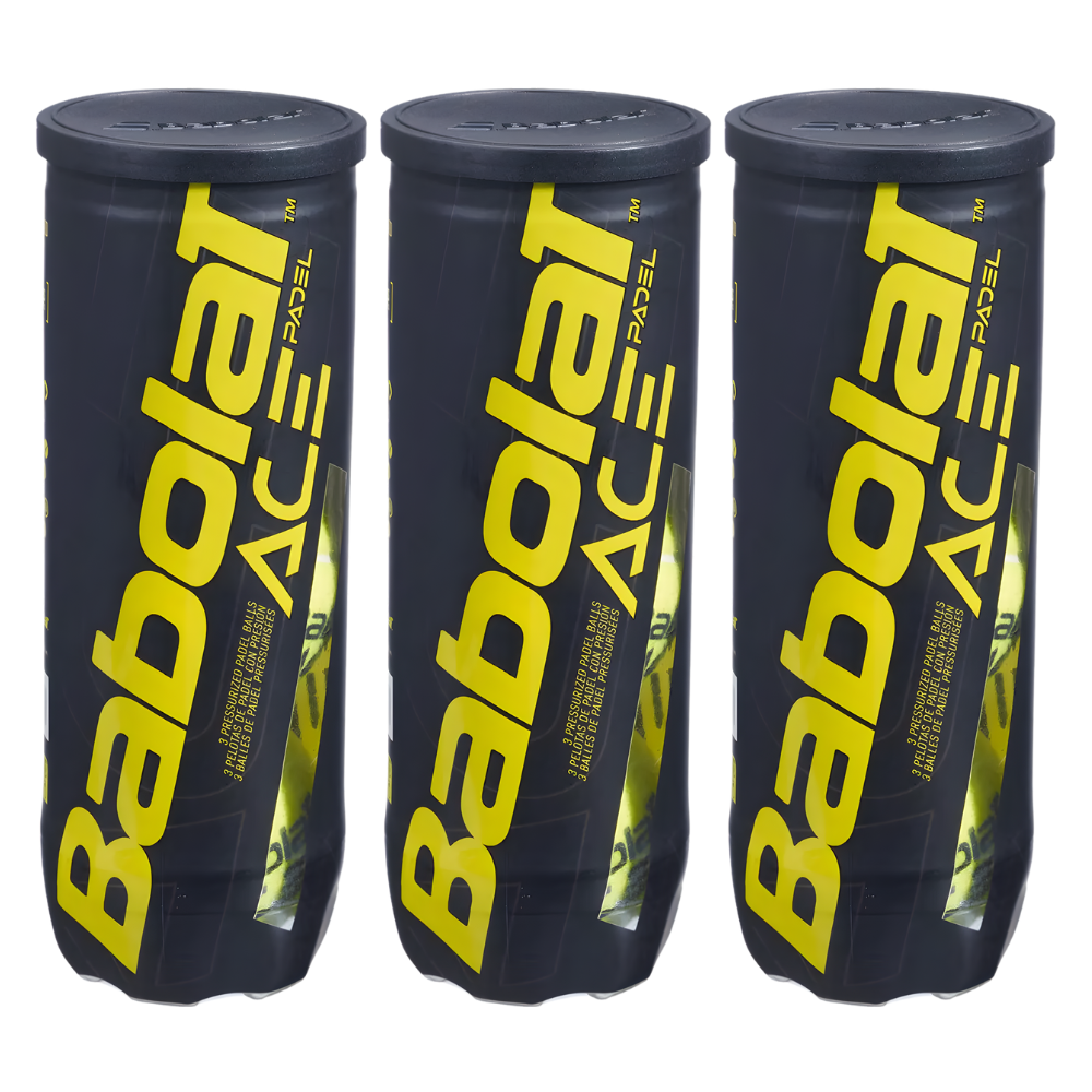 Tripack de 3 balles Babolat Ace