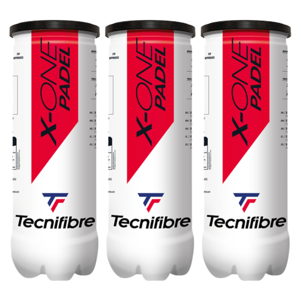 Tripack de 3 balles Tecnifibre X-One