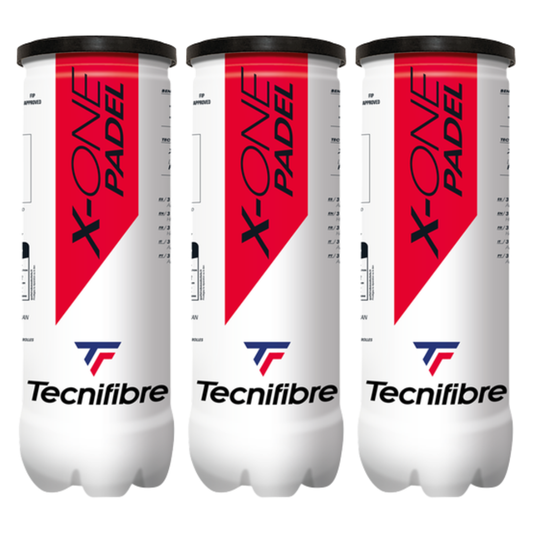 Tripack de 3 balles Tecnifibre X-One