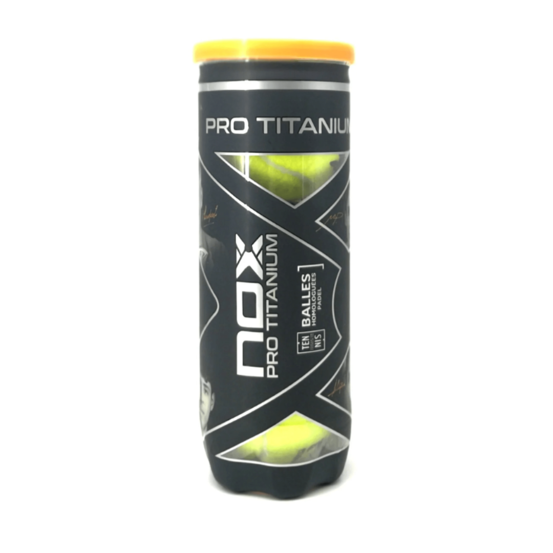 Tube de 3 Balles Nox Titanium Pro