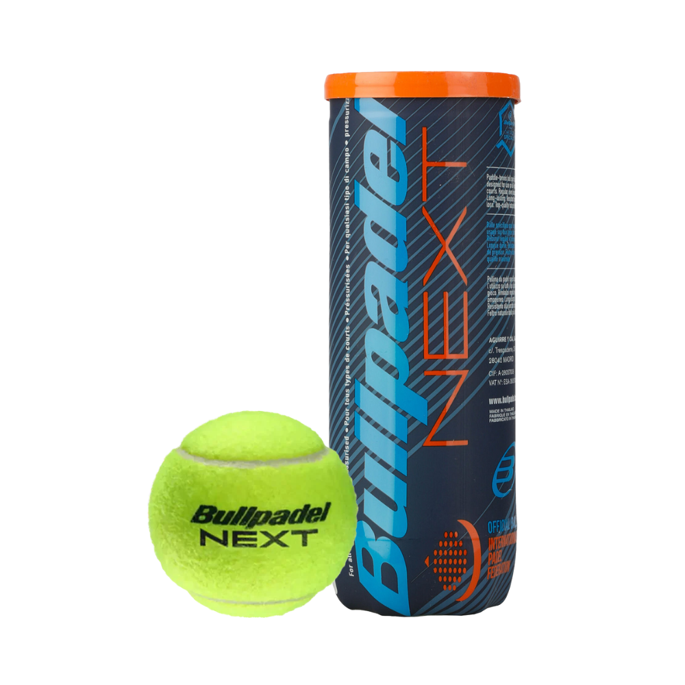 Tube de 3 balles Bullpadel Next