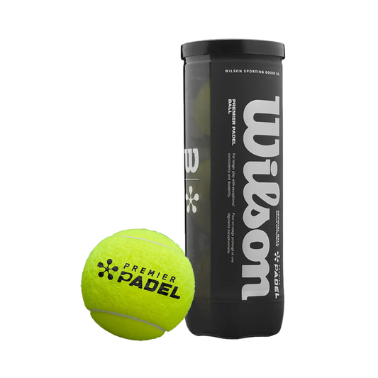 Tube de 3 balles Wilson Premier Padel