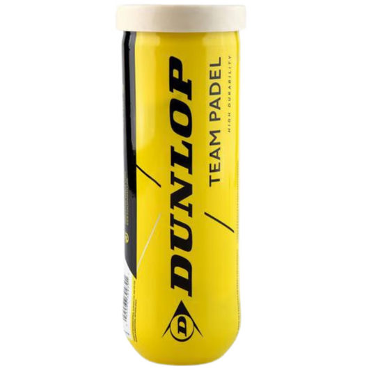 Tube de 3 balles Dunlop Team Padel