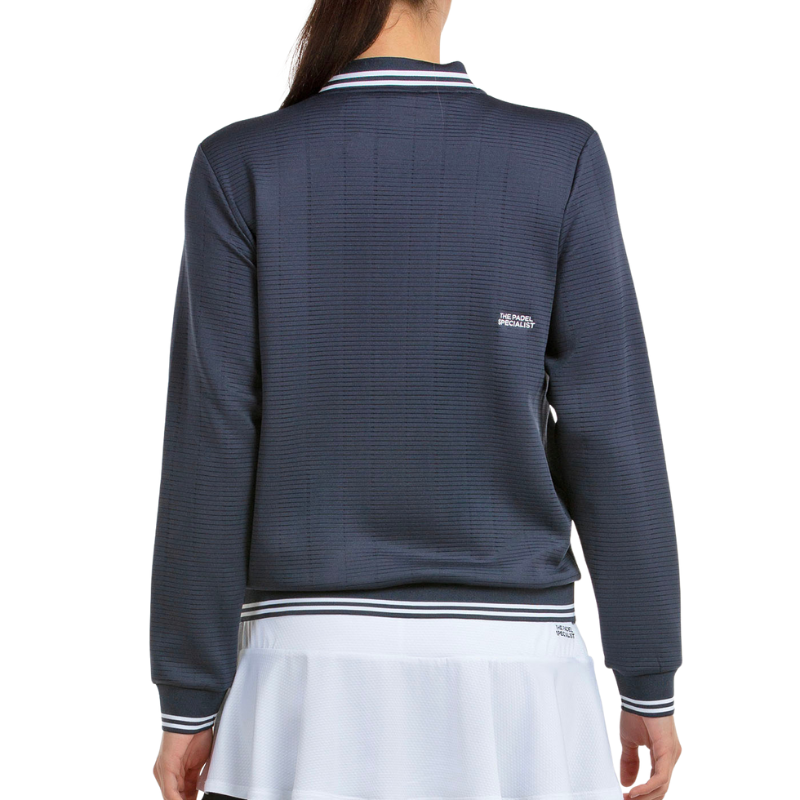 Veste Bullpadel Tangra Bleu Marine Femme