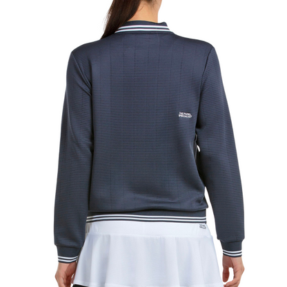Veste Bullpadel Tangra Bleu Marine Femme