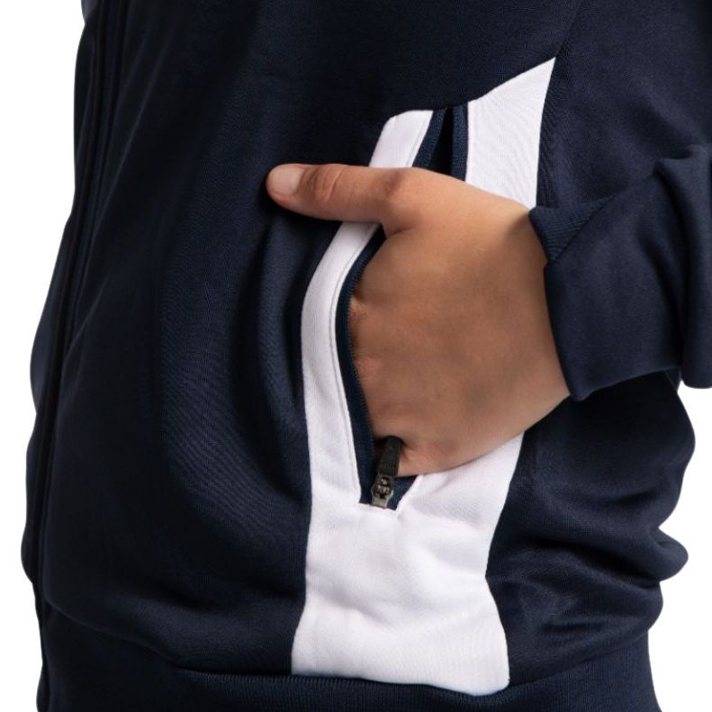 Veste Osaka Training Zip avec capuche Bleu marine Femme - Esprit Padel Shop