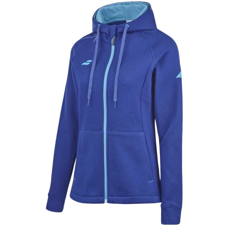 Veste Babolat Exercise Hood Jacket Bleu Femme