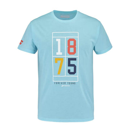 T-shirt Babolat Exercise Vintage Tee Bleu