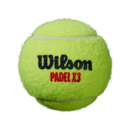 Carton de 24 tubes de 3 balles de padel Wilson Padel X3