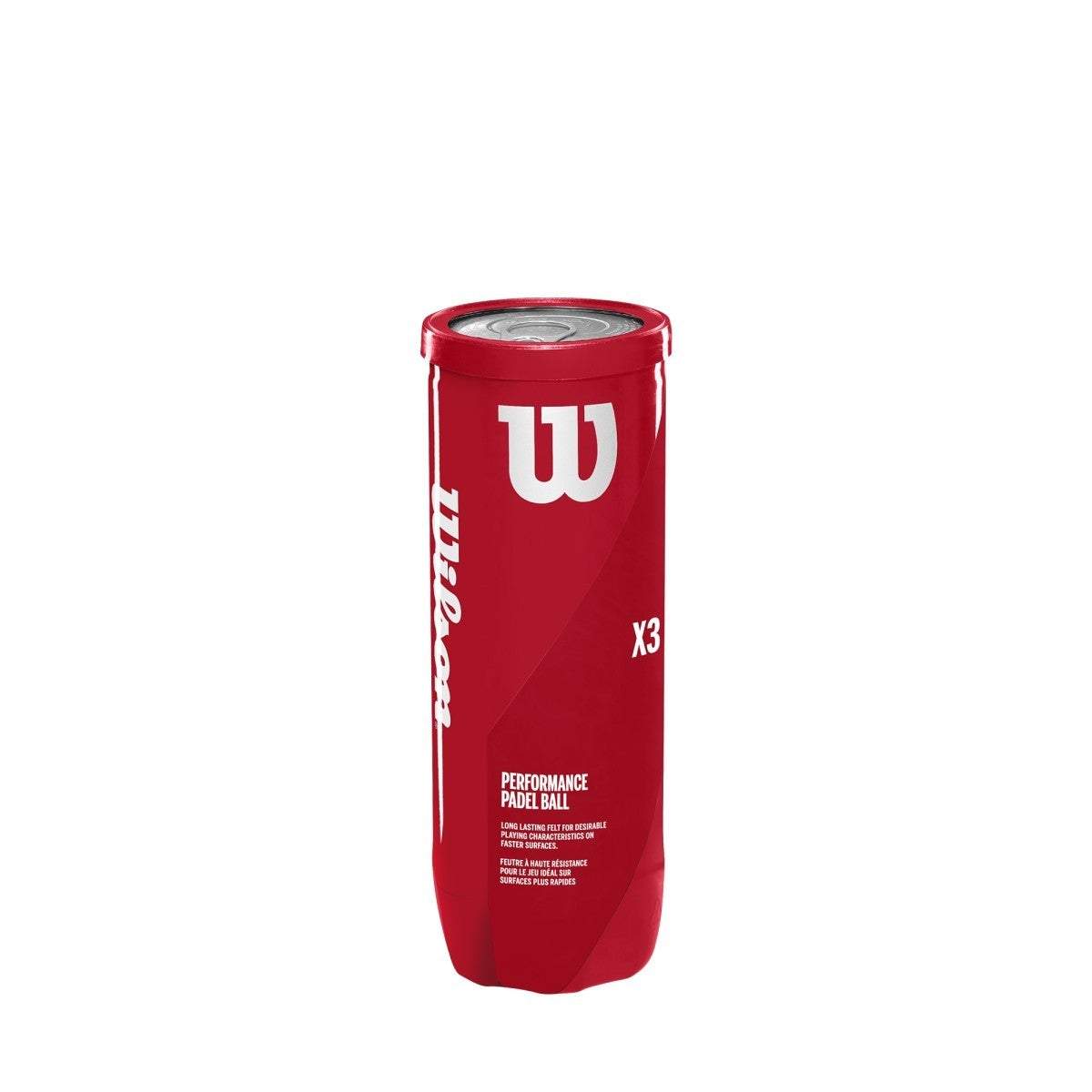 Carton de 24 tubes de 3 balles de padel Wilson Padel X3