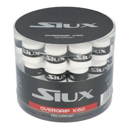 Boîte de 60 Surgrips Siux Pro Comfort Blanc 2025