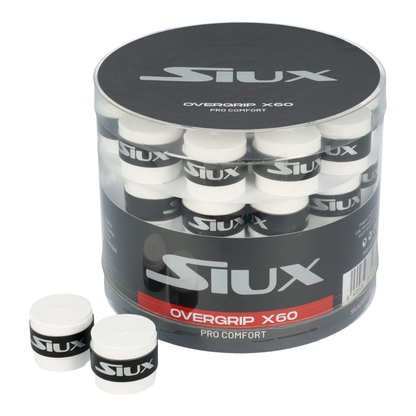 Boîte de 60 Surgrips Siux Pro Comfort Blanc 2025