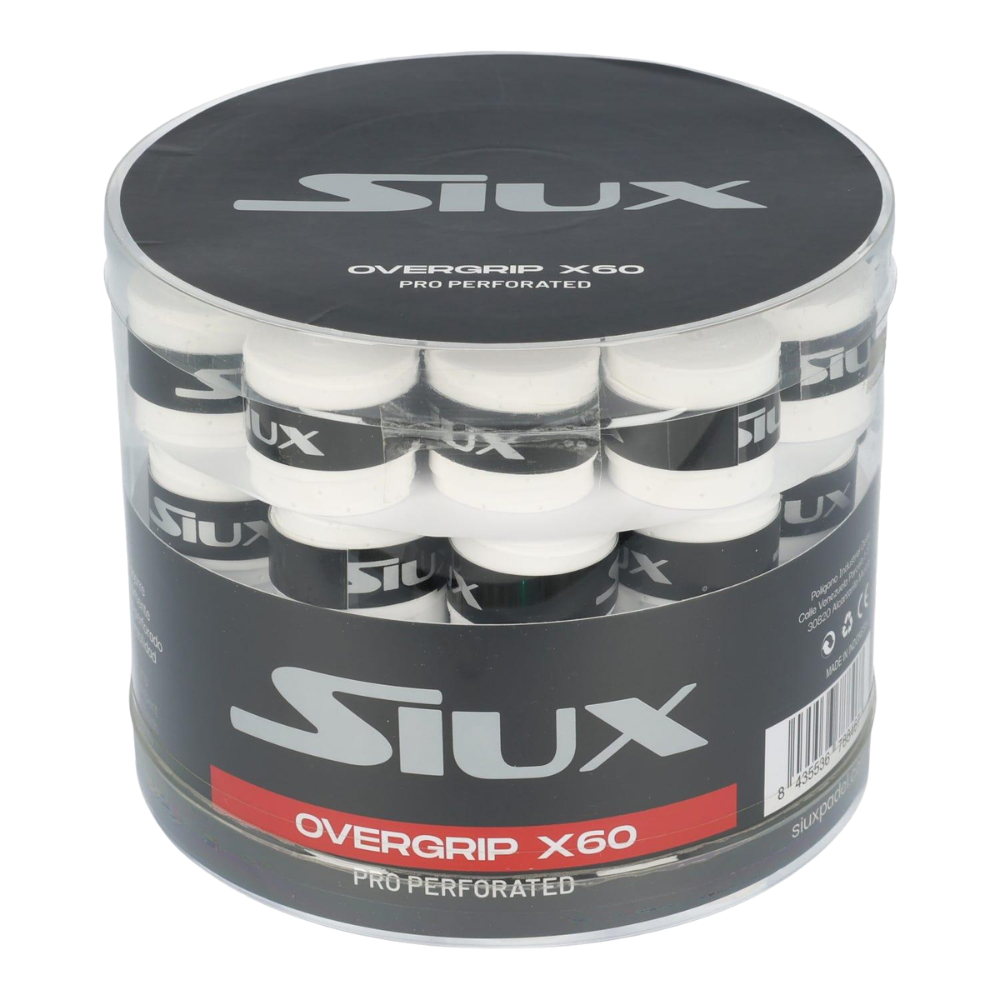 Boîte de 60 Surgrips Siux Pro Perforated Blanc 2025