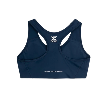 Brassière Nox Team Bleu Marine Femme - Esprit Padel Shop