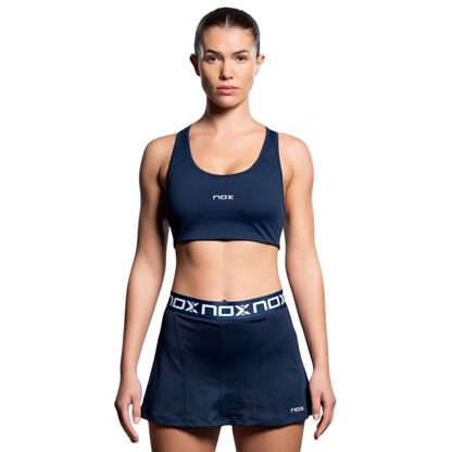 Brassière Nox Team Bleu Marine Femme - Esprit Padel Shop