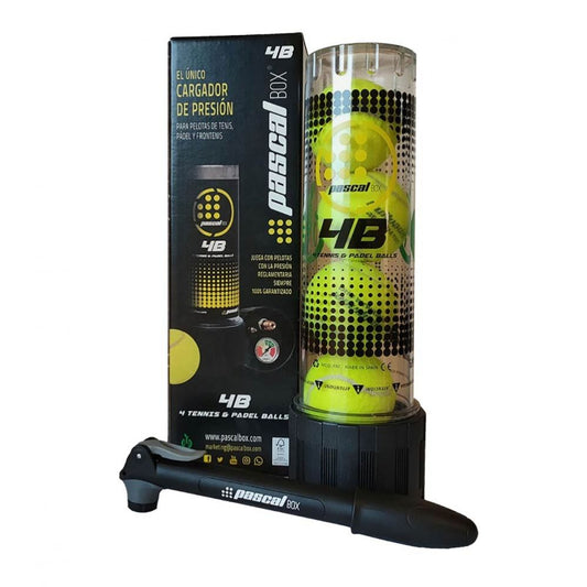 Système de pressurisation de balle de padel/tennis PASCAL BOX 4 balles BY BULLPADEL