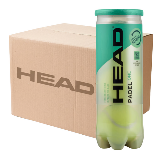 Carton de 24 tubes de 3 balles Head Padel One x Esprit Padel Shop