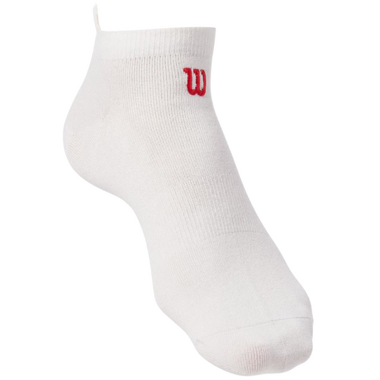 Chaussettes Wilson Ankle Tab Blanc X3