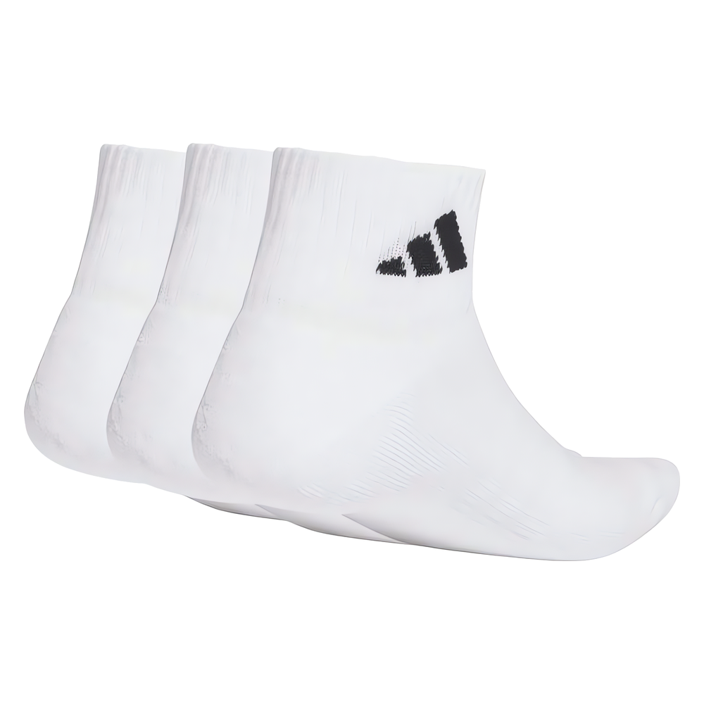 Chaussettes Adidas Essential Ankle Blanc x3 - Esprit Padel Shop
