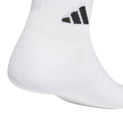 Chaussettes Adidas Essential Ankle Blanc x3 - Esprit Padel Shop