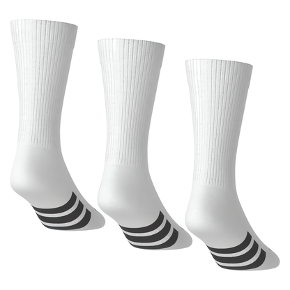 Chaussettes Adidas Performance Cushioned Crew Blanc x3 - Esprit Padel Shop