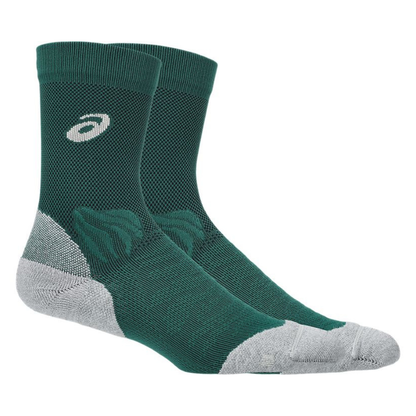 Chaussettes Asics Lightweight Court+ Crew Vert - Esprit Padel Shop