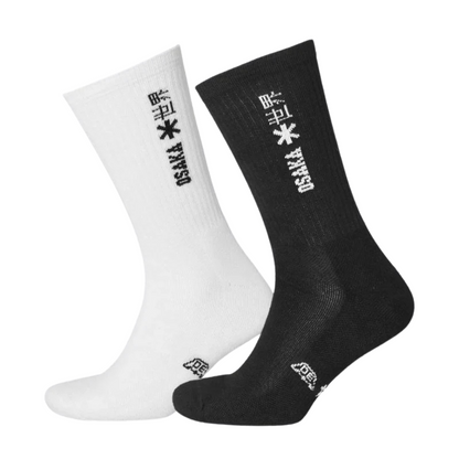 Chaussettes Osaka Duo Blanc / Noir