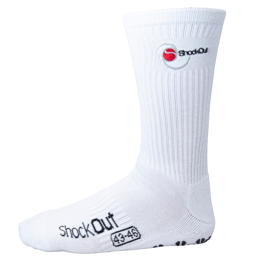Chaussettes Shockout Shock Traction Noir/Blanc x2