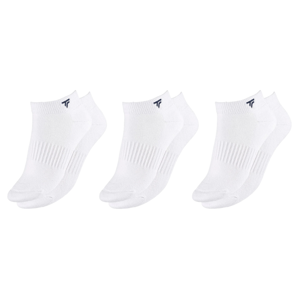 Chaussettes Tecnifibre Low-Cut Blanc x3