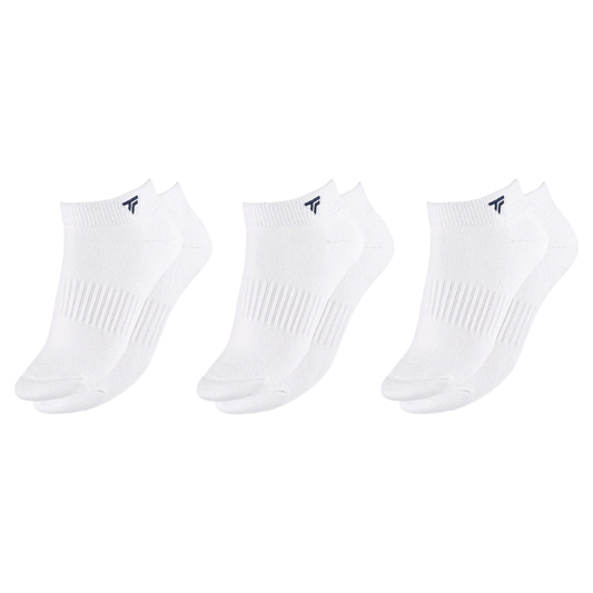 Chaussettes Tecnifibre Low-Cut Blanc x3