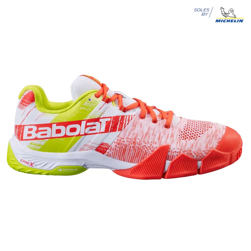 Chaussures de padel Homme Babolat Movea Blanc / Rouge