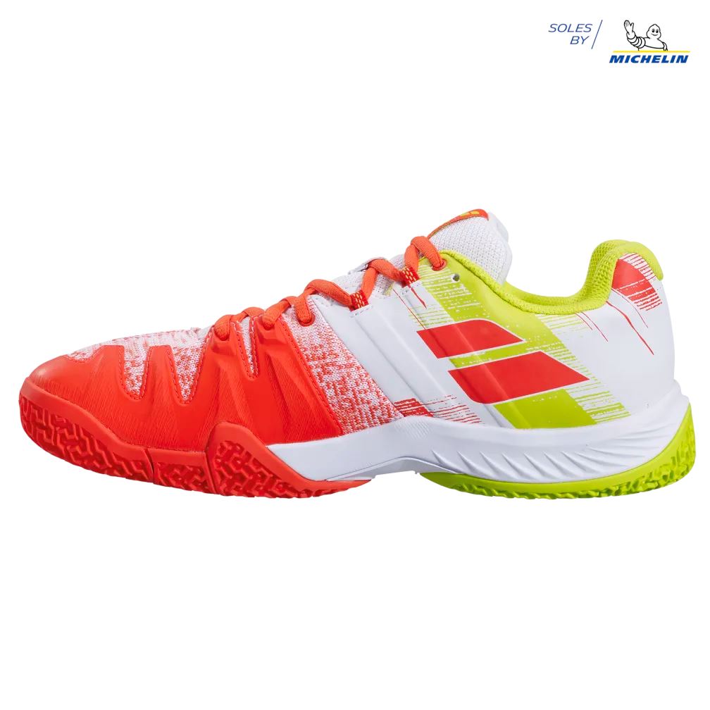 Chaussures de padel Homme Babolat Movea Blanc / Rouge