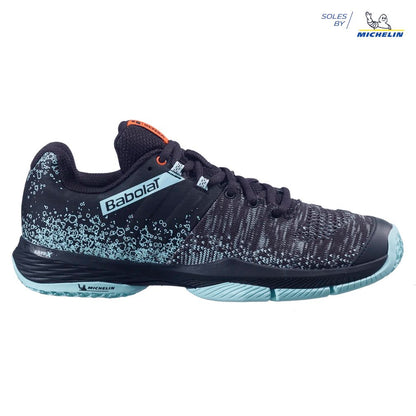 Chaussures de padel Femme Babolat Sensa Noir/Bleu