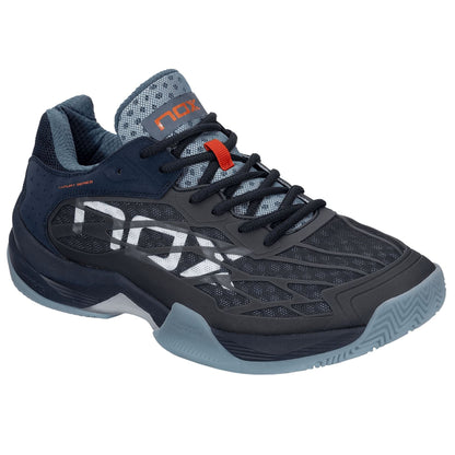 Chaussures de padel Nox AT10 Lux Bleu marine/ Bleu clair
