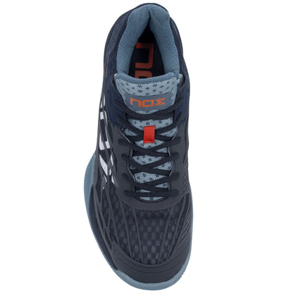 Chaussures de padel Nox AT10 Lux Bleu marine/ Bleu clair