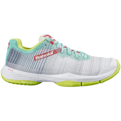 Chaussures de padel Femme Babolat Jet Ritma jaune/blanche