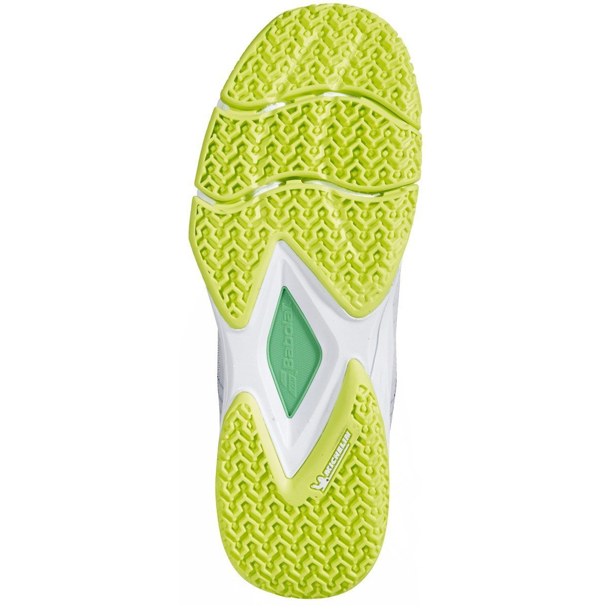 Chaussures de padel Femme Babolat Jet Ritma jaune/blanche