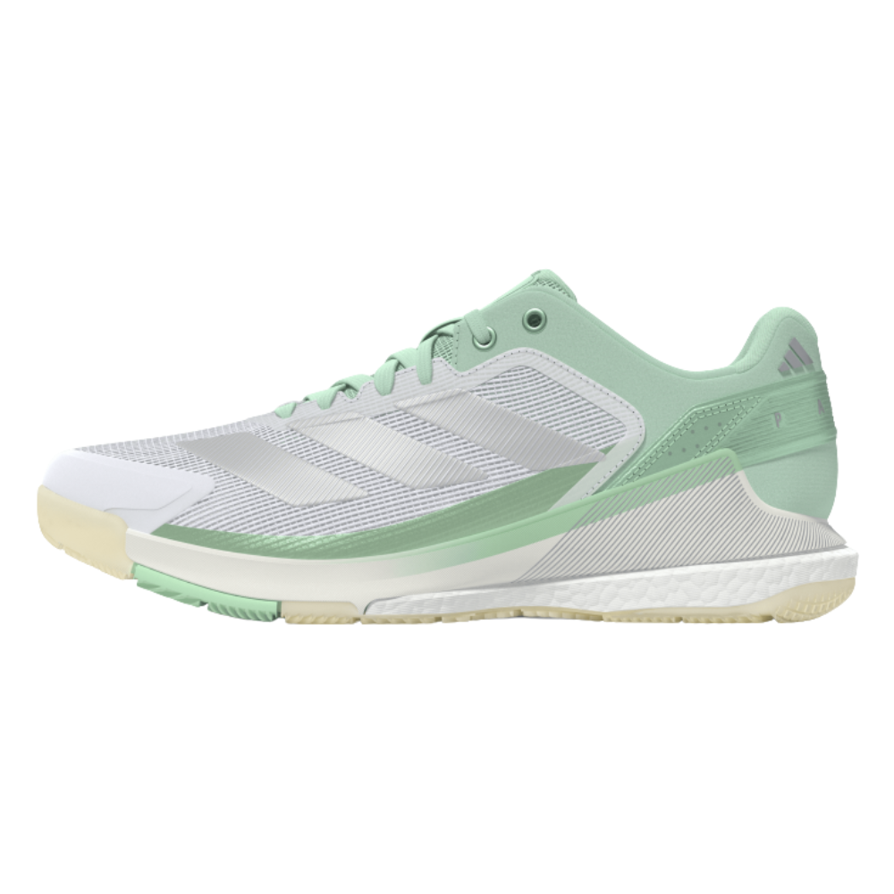 Chaussures de padel Femme Adidas Crazyquick Boost Vert/Blanc