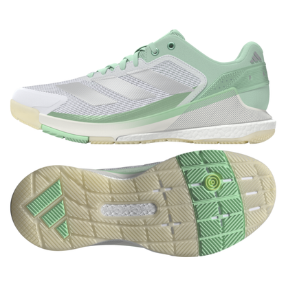 Chaussures de padel Femme Adidas Crazyquick Boost Vert/Blanc