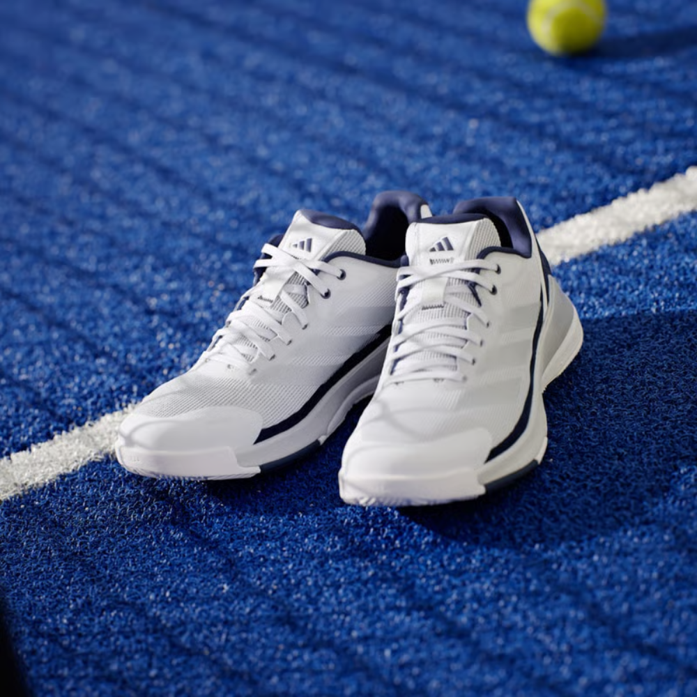 Chaussures de padel Homme Adidas Crazyquick LS Blanc/Bleu