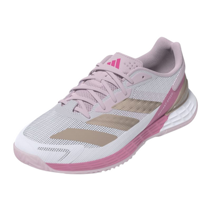 Chaussures de padel Femme Adidas Defiant Speed 2 Blanc/Rose