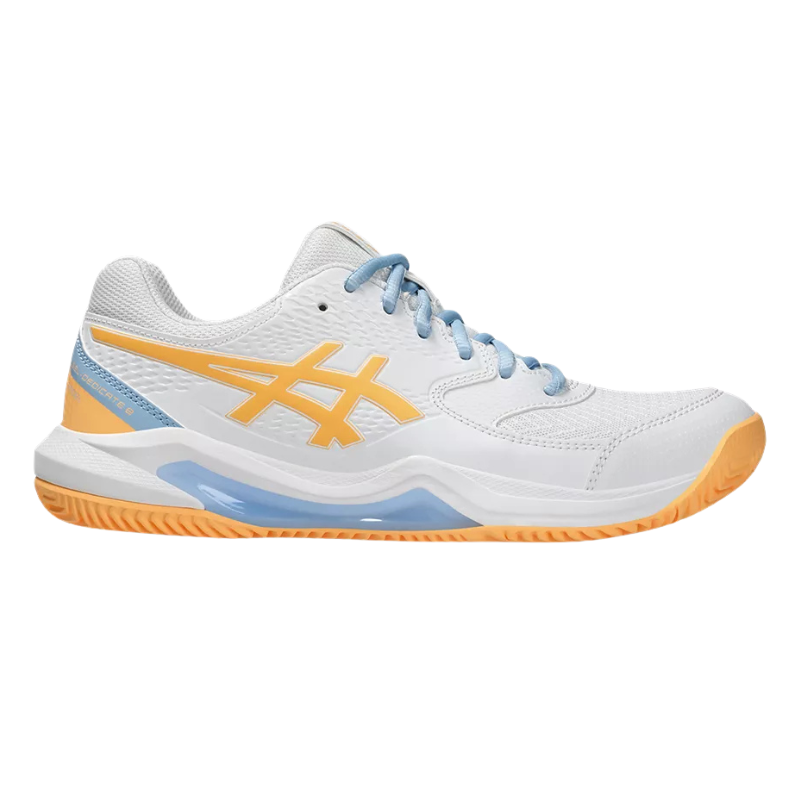 Chaussures de padel Femme Asics Gel-Dedicate 8 Padel Blanc