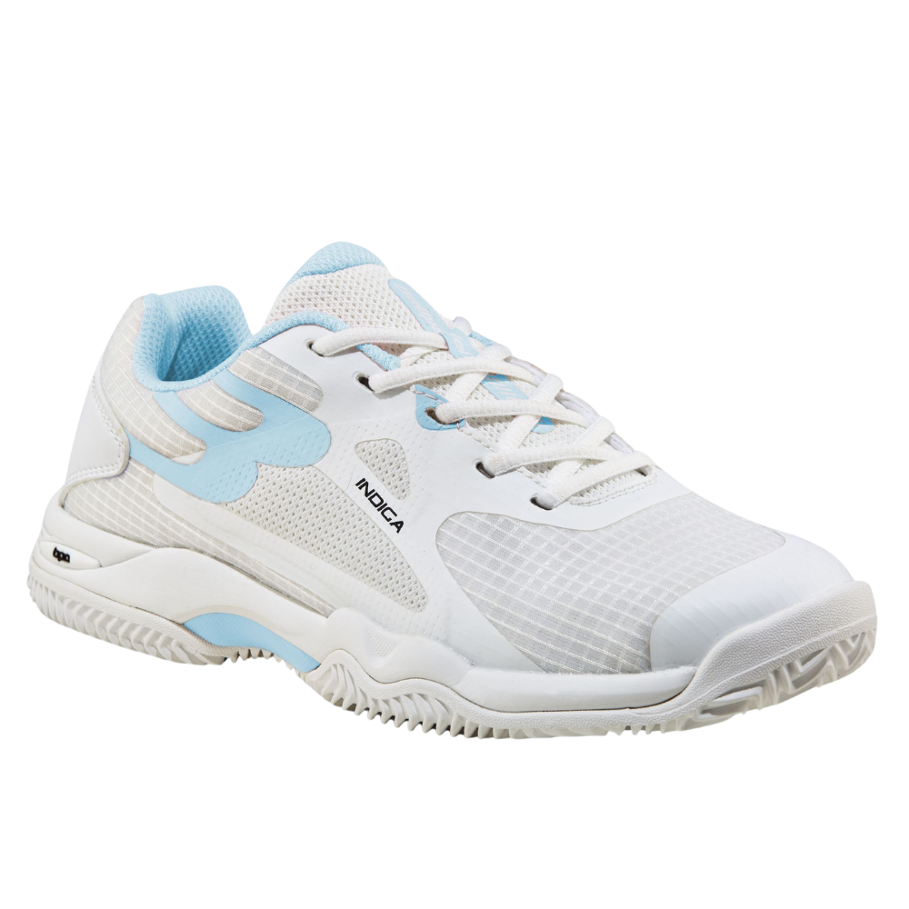 Chaussures de padel Femme Bullpadel Indiga 27V Blanc/Bleu - Esprit Padel Shop