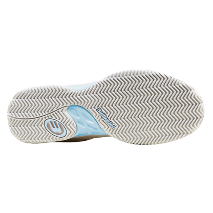 Chaussures de padel Femme Bullpadel Indiga 27V Blanc/Bleu - Esprit Padel Shop