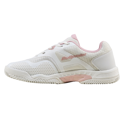 Chaussures de padel Femme Bullpadel Indiga 27V Blanc/Rose - Esprit Padel Shop