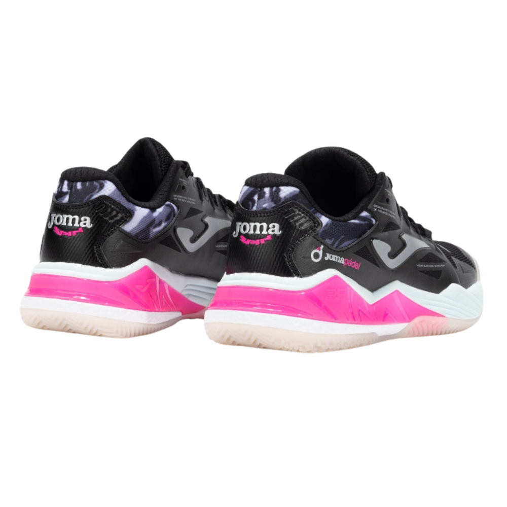 Chaussures de padel Femme Joma Spin Lady 2501 Noir
