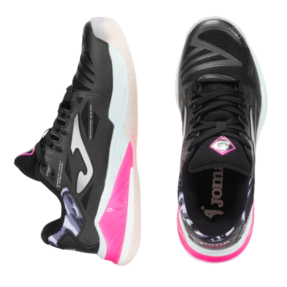 Chaussures de padel Femme Joma Spin Lady 2501 Noir