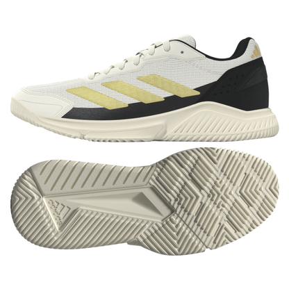 Chaussures de padel Homme Adidas Courtquick Beige/Gold