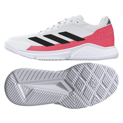 Chaussures de padel Homme Adidas Courtquick Blanc/Rose